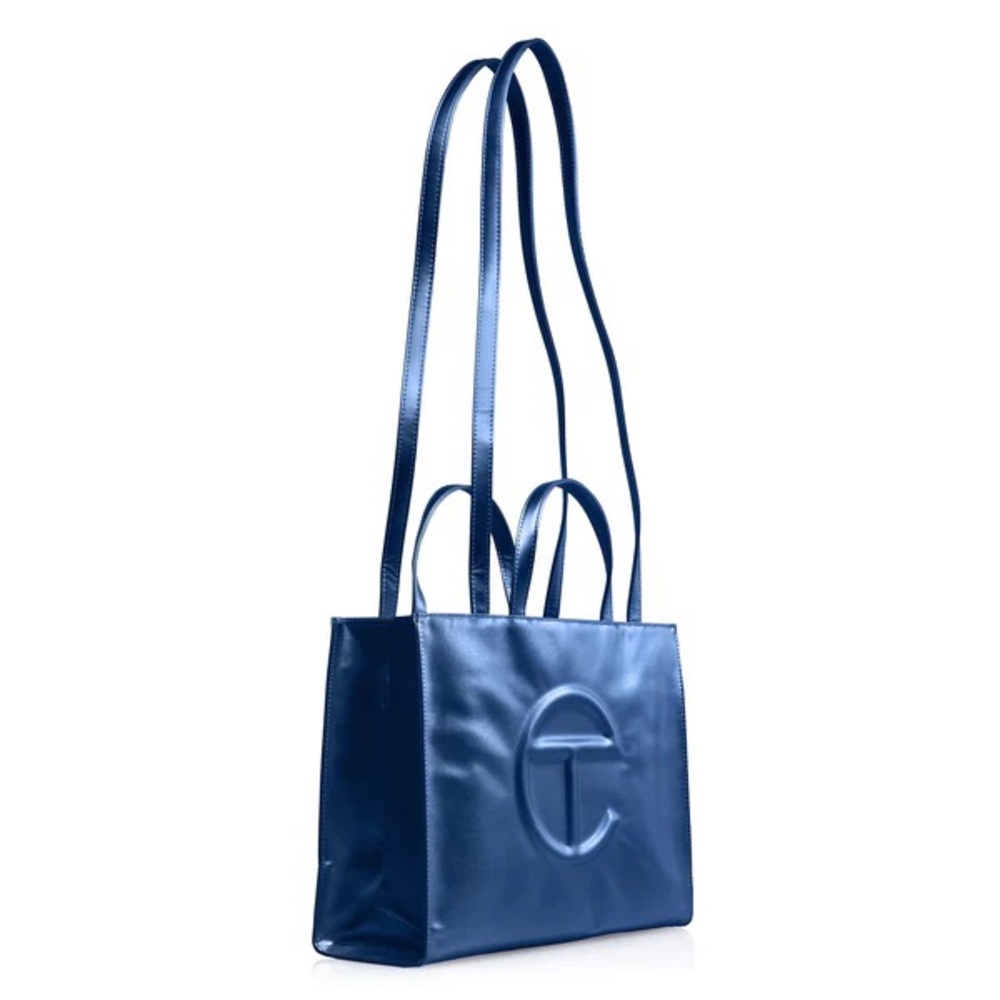Telfar Medium Cobalt Shopping Bag